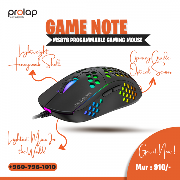 MS878 Advanced gaming mouse