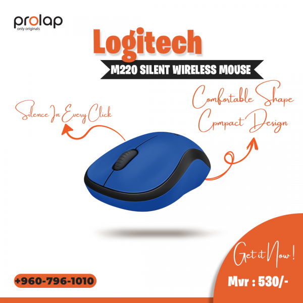 Logitech M220Silent Wireless Mouse